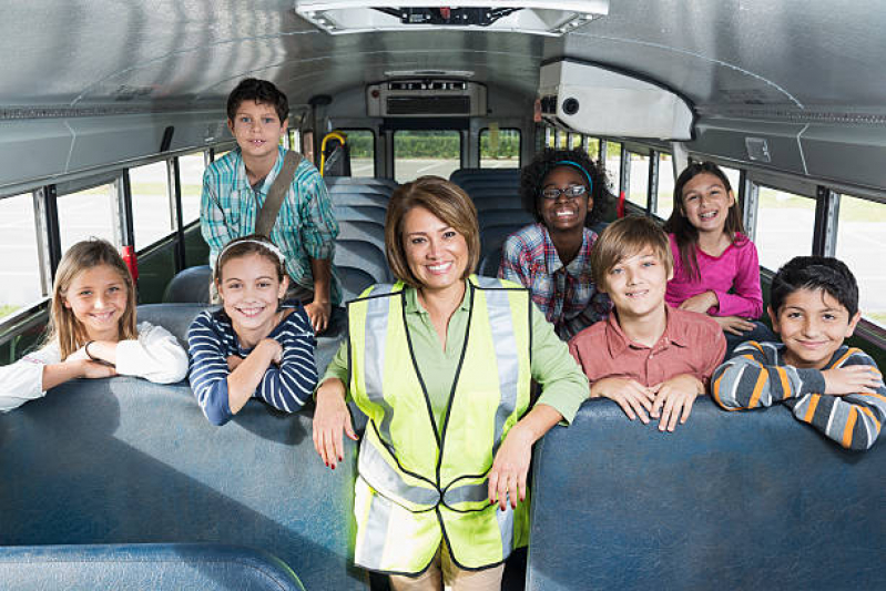 Curso para Monitora de Transporte Escolar São Bernardo do Campo - Curso de Monitor de ônibus Escolar